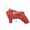 Dog Helios 'Hurricanine' Waterproof And Reflective Full Body Dog Coat Jacket W/ Heat Reflective Technology - Orange - Medium