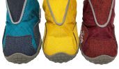 Dog Helios 'Traverse' Premium Grip High-Ankle Outdoor Dog Boots - Yellow - Medium