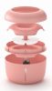 Pet Life 'Moda-Pure' Ultra-Quiet Filtered Dog and Cat Fountain Waterer - Pink