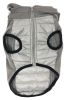 Pet Life 'Apex' Lightweight Hybrid 4-Season Stretch and Quick-Dry Dog Coat w/ Pop out Hood - Grey - X-Small