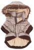 Metallic Fashion Pet Parka Coat - Medium