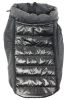 Pet Life 'Apex' Lightweight Hybrid 4-Season Stretch and Quick-Dry Dog Coat w/ Pop out Hood - Black - X-Large