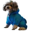 The Ultimate Waterproof Thunder-Paw Adjustable Zippered Folding Travel Dog Raincoat - Small