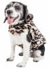 Pet Life Luxe 'Lab-Pard' Dazzling Leopard Patterned Mink Fur Dog Coat Jacket - X-Small