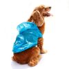 The Ultimate Waterproof Thunder-Paw Adjustable Zippered Folding Travel Dog Raincoat - Large