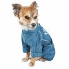 Dog Helios 'Hurricanine' Waterproof And Reflective Full Body Dog Coat Jacket W/ Heat Reflective Technology - Blue - X-Large