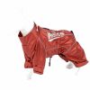 Dog Helios 'Hurricanine' Waterproof And Reflective Full Body Dog Coat Jacket W/ Heat Reflective Technology - Orange - Medium