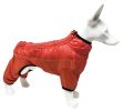 Pet Life 'Aura-Vent' Lightweight 4-Season Stretch and Quick-Dry Full Body Dog Jacket - Red - Small