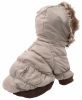 Metallic Fashion Pet Parka Coat - X-Small